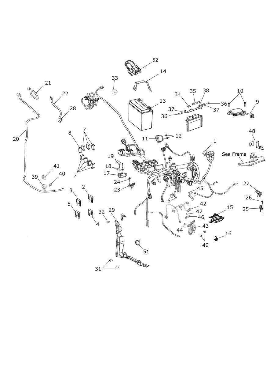 Electrical Equipment exploded diagram