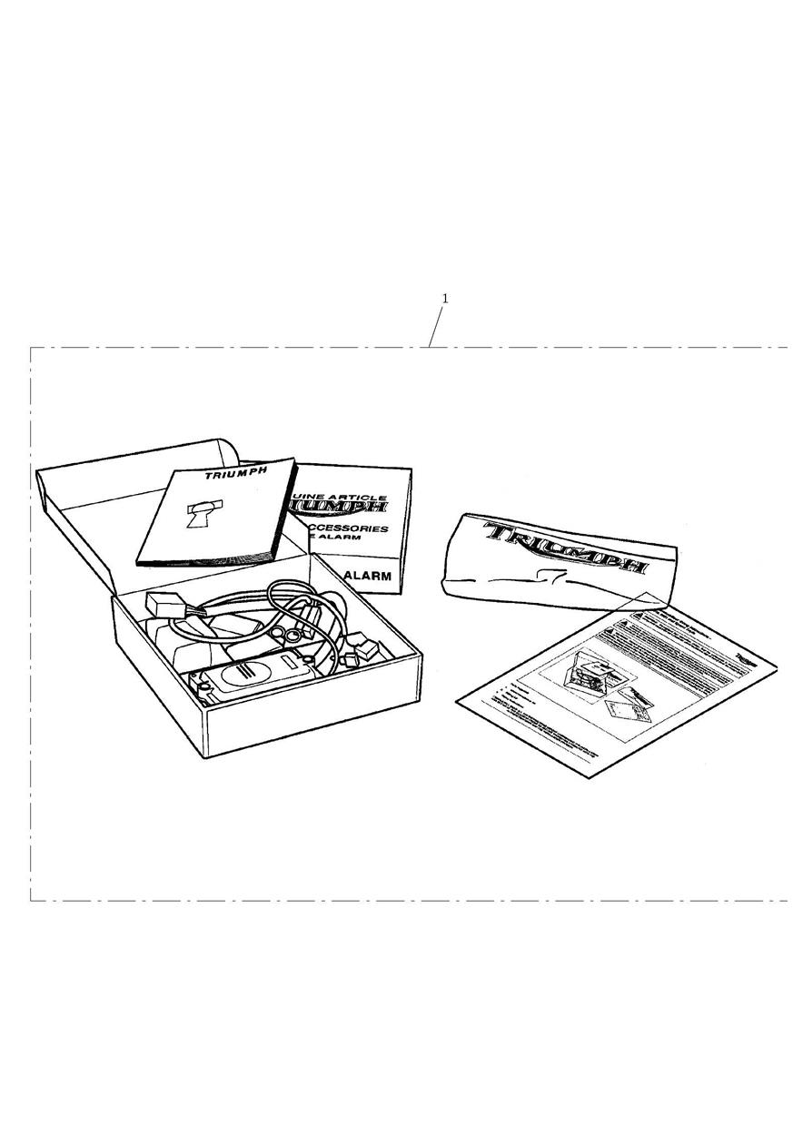Alarm Kit, Type X, S4 exploded diagram