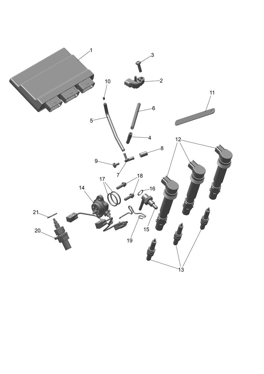 Engine Management exploded diagram