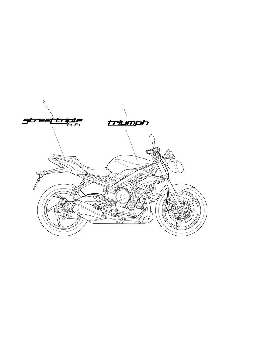 Decals exploded diagram