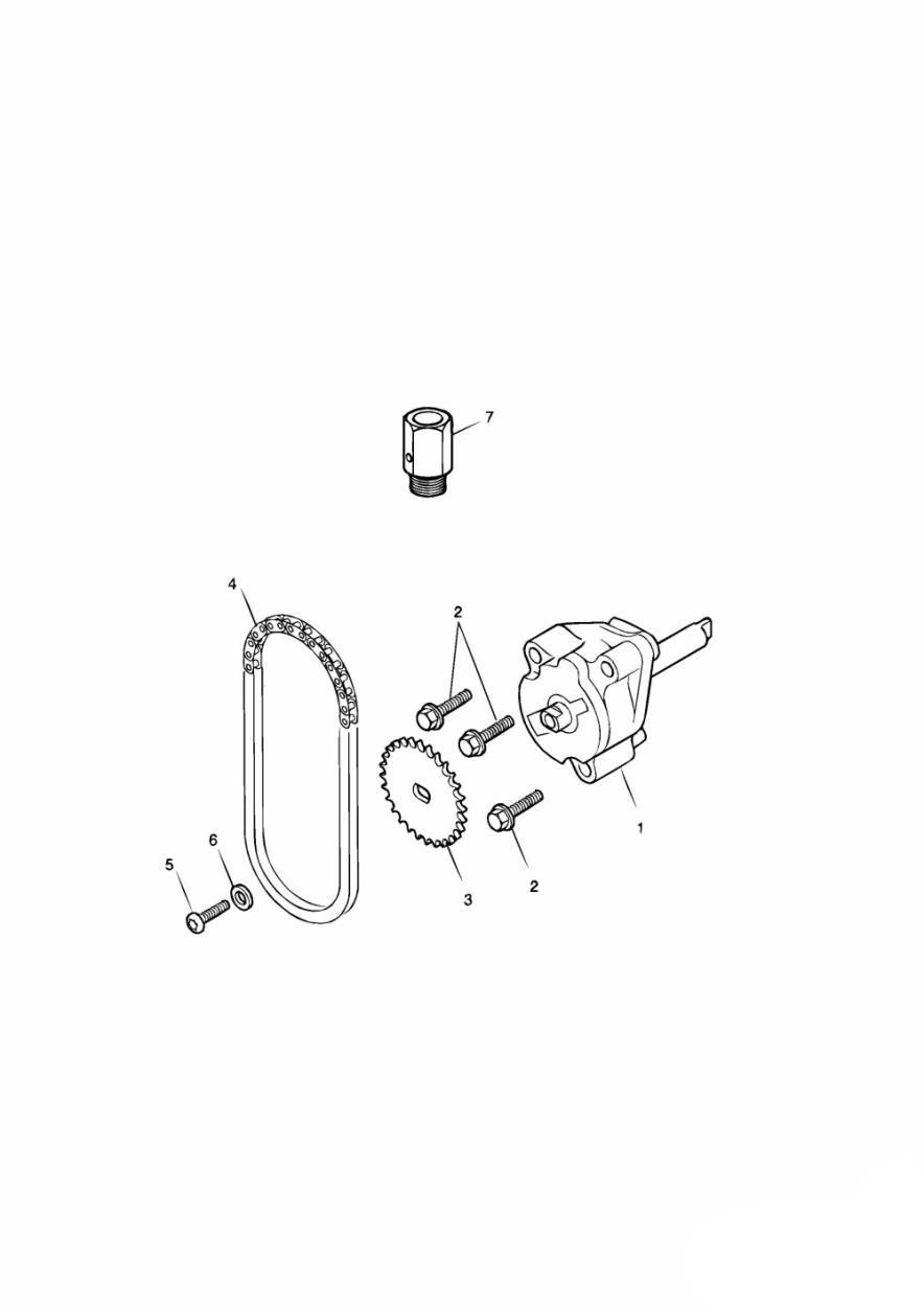 Oil Pump/Drive exploded diagram