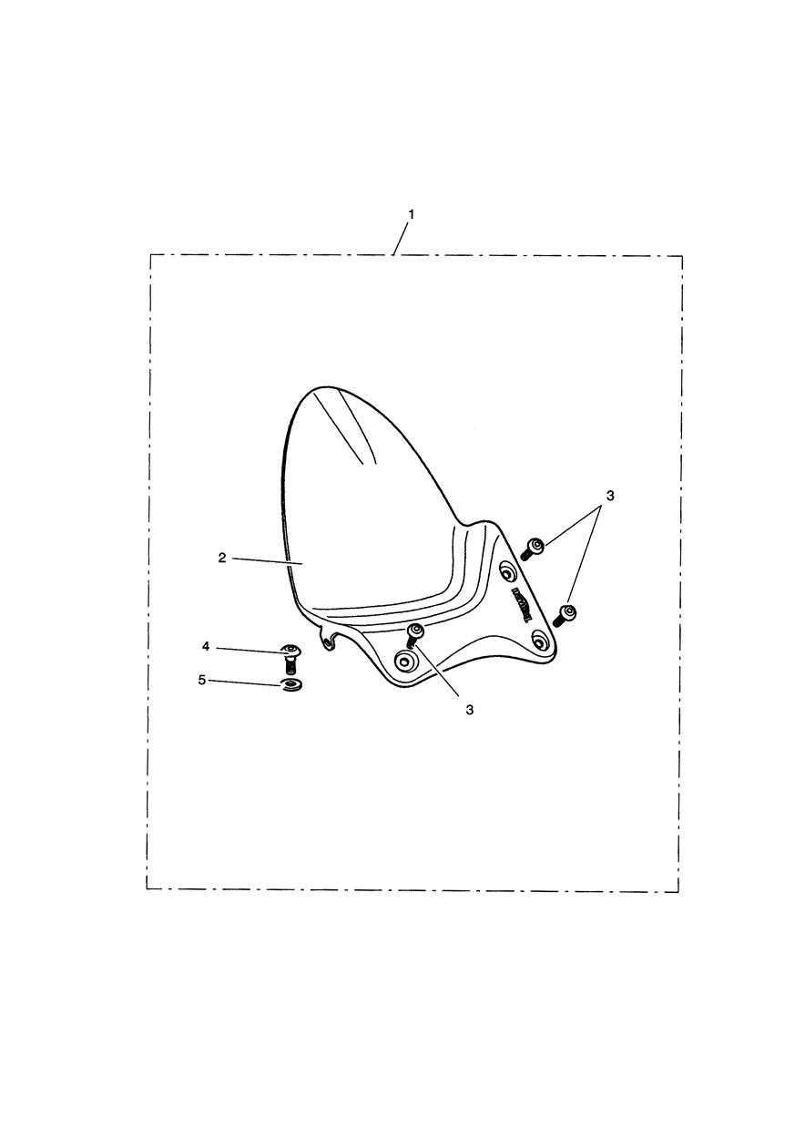 Hugger Kit exploded diagram