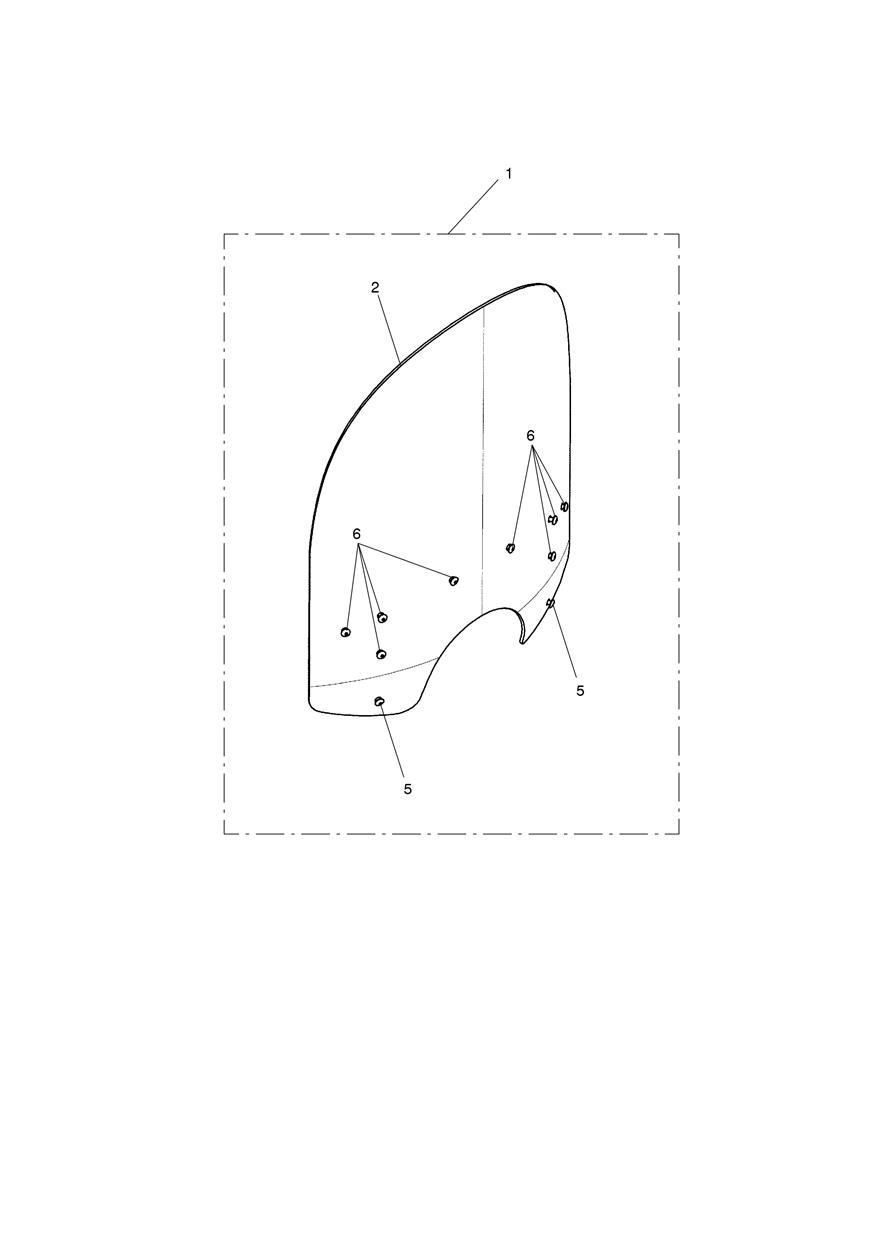 Screen Moulding Kit exploded diagram