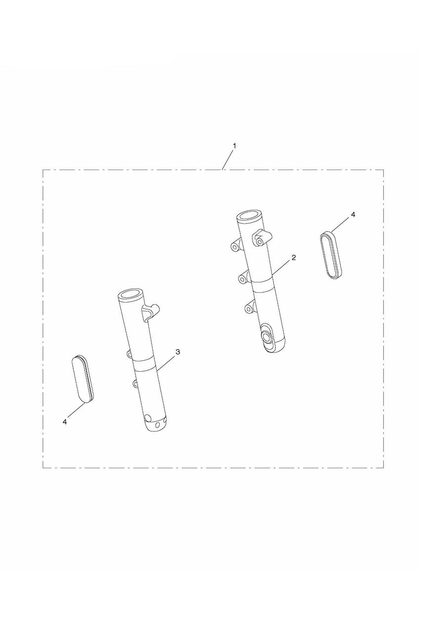 Fork Leg Lowers exploded diagram