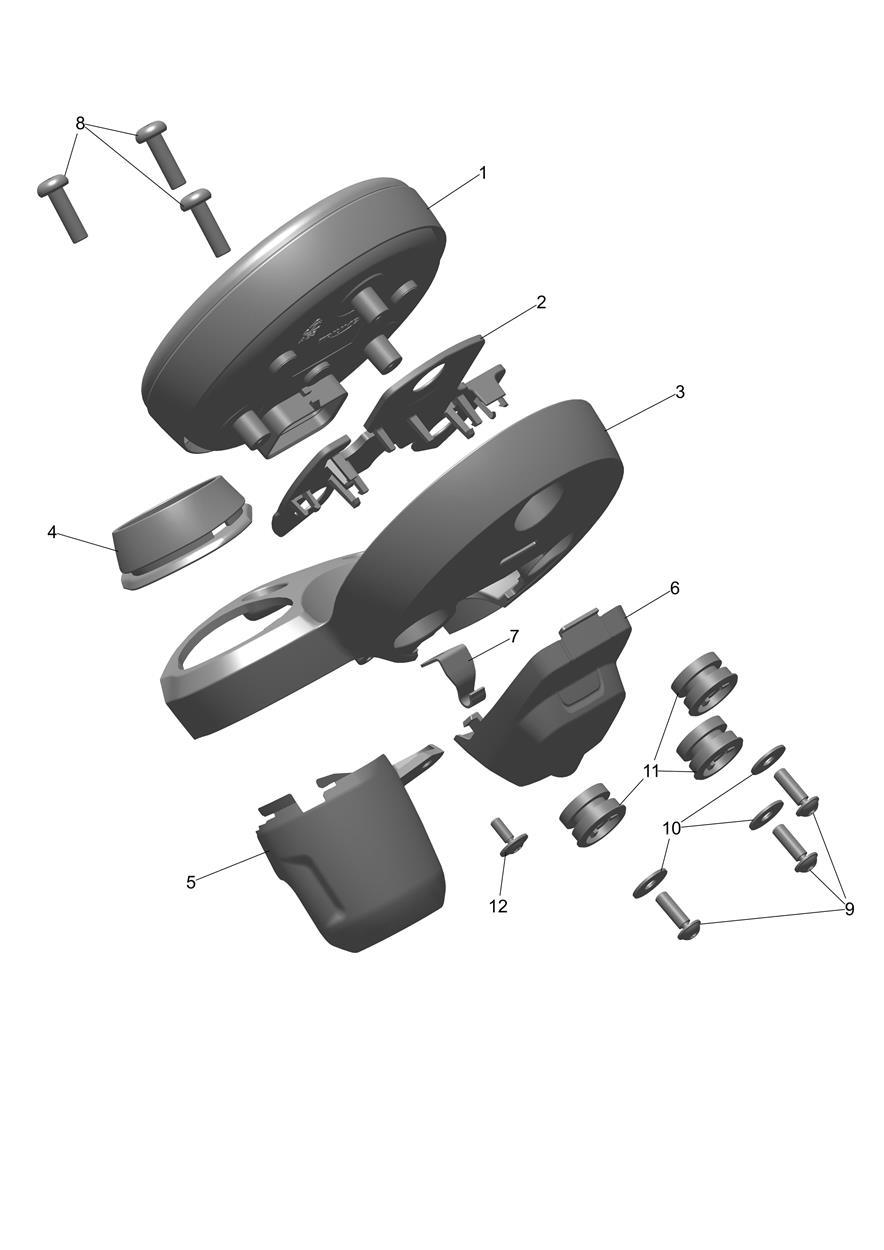 Instruments exploded diagram