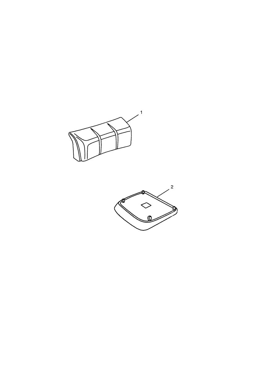Back Rest & Back Rack exploded diagram