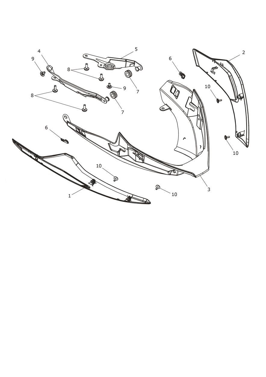 Bellypan exploded diagram