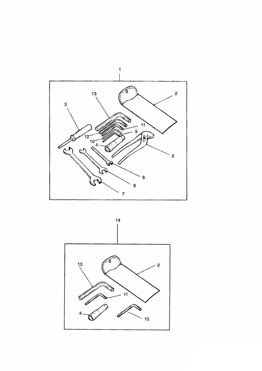 Tool Kit exploded diagram