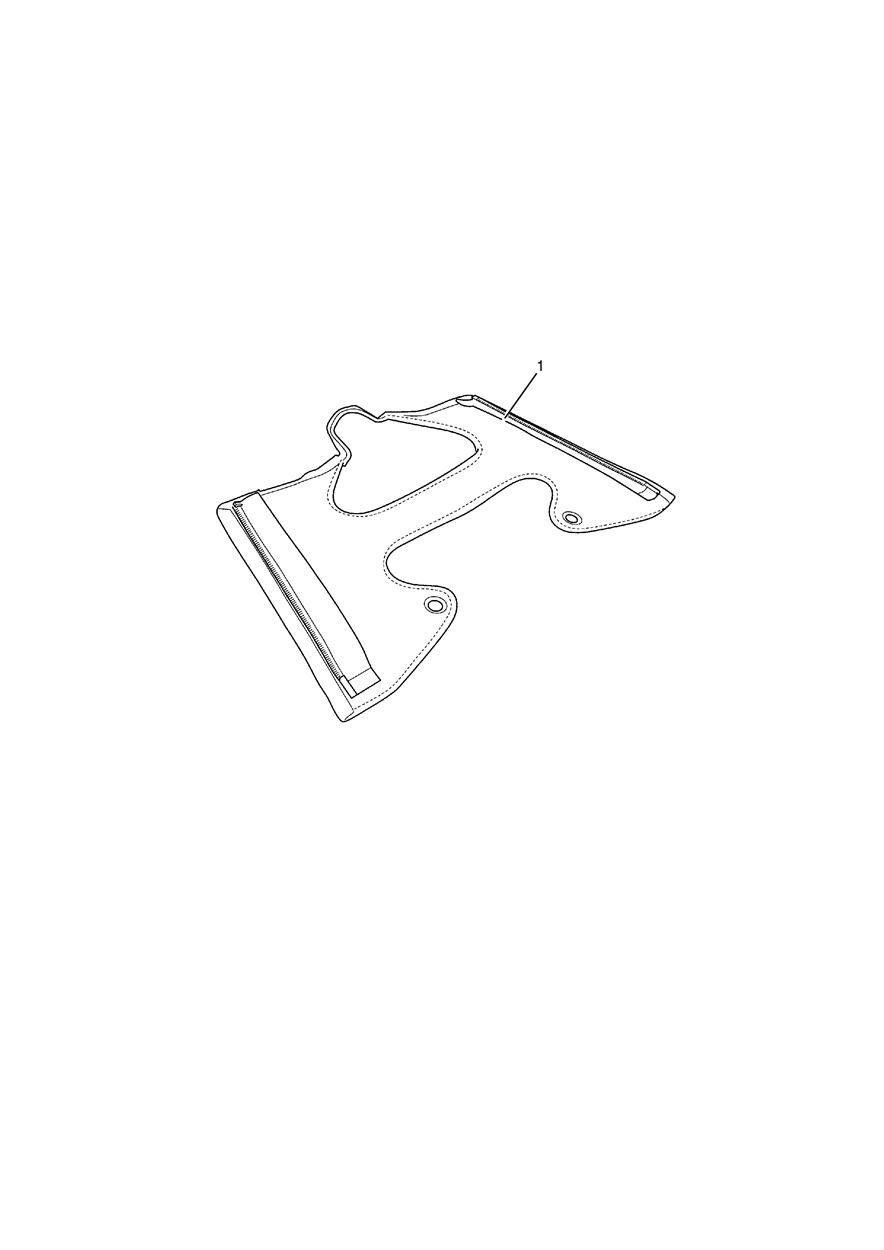Harness, Tailpack, Pillion exploded diagram