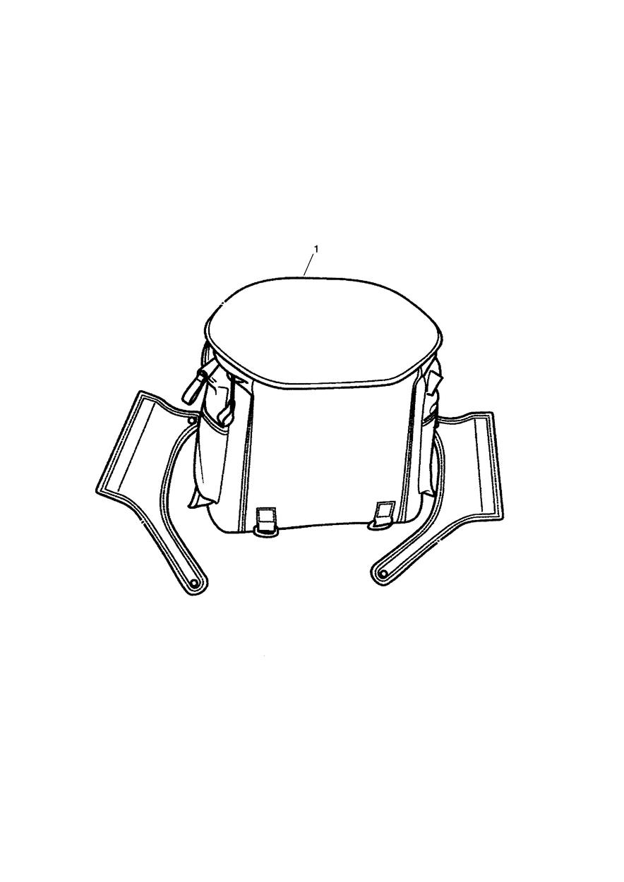 Tail Pack Kit exploded diagram