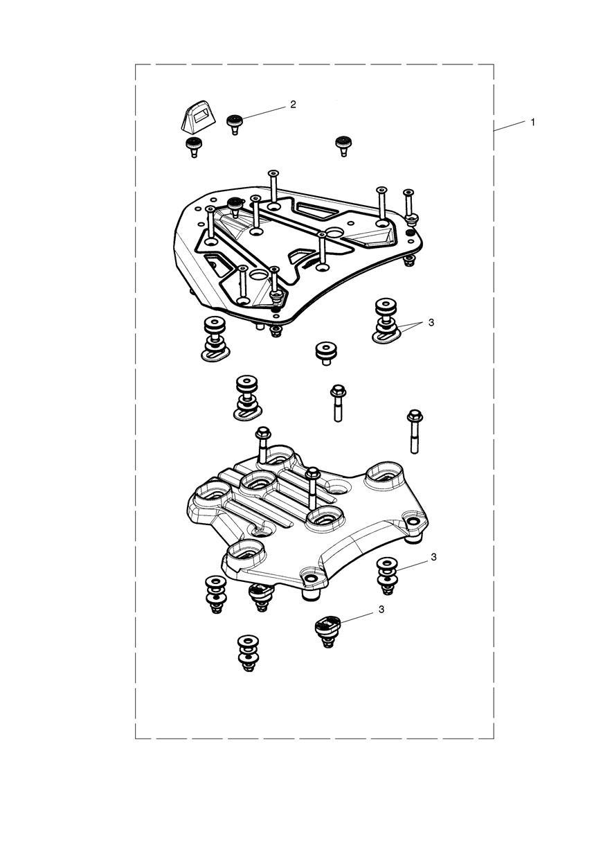 Sliding Carriage Kit exploded diagram