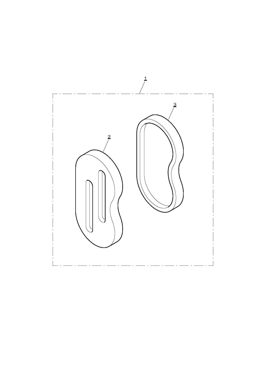 Caliper Cover Kit exploded diagram