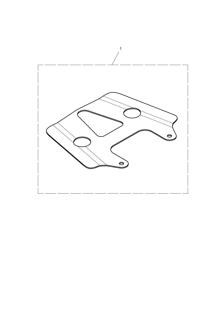 Harness, Tailpack, Pillion exploded diagram