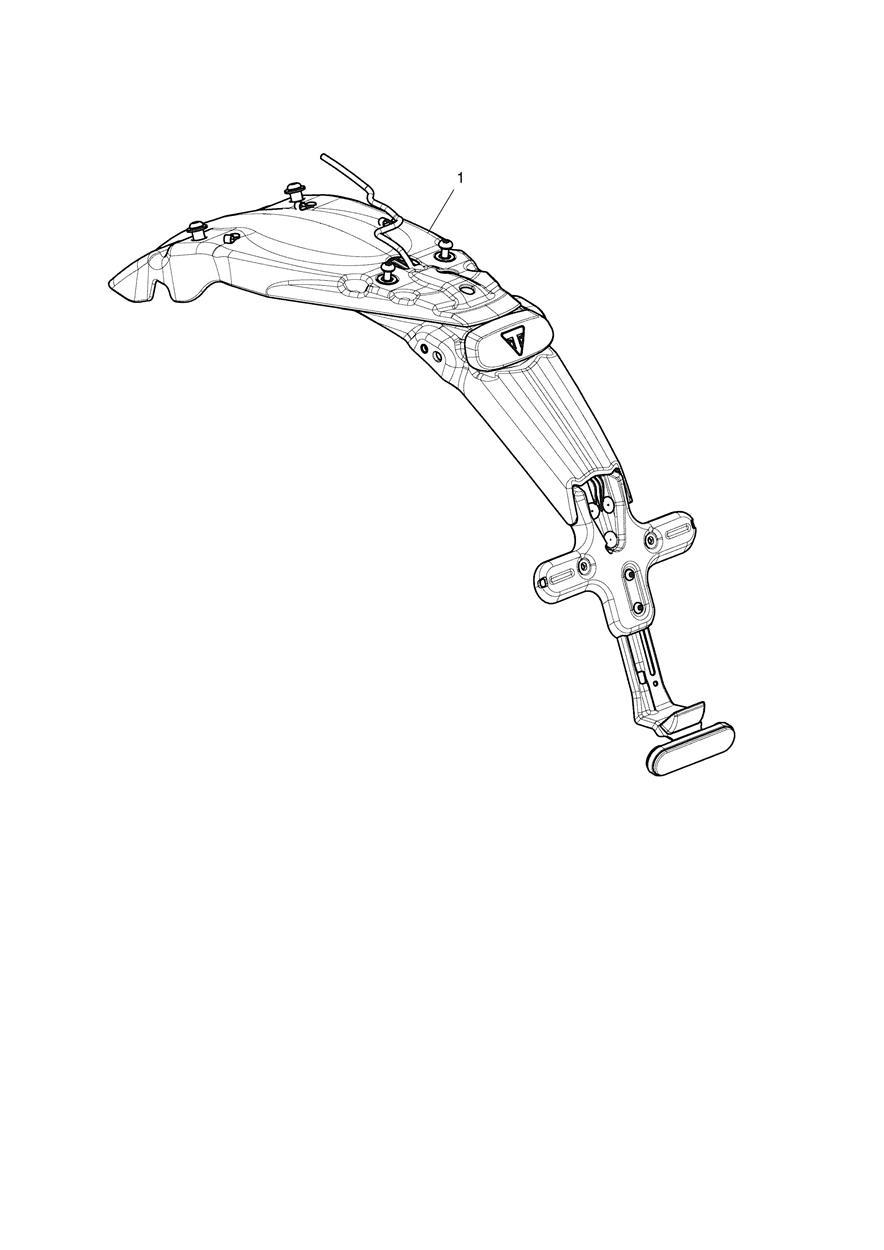 Fender Removal Kit exploded diagram