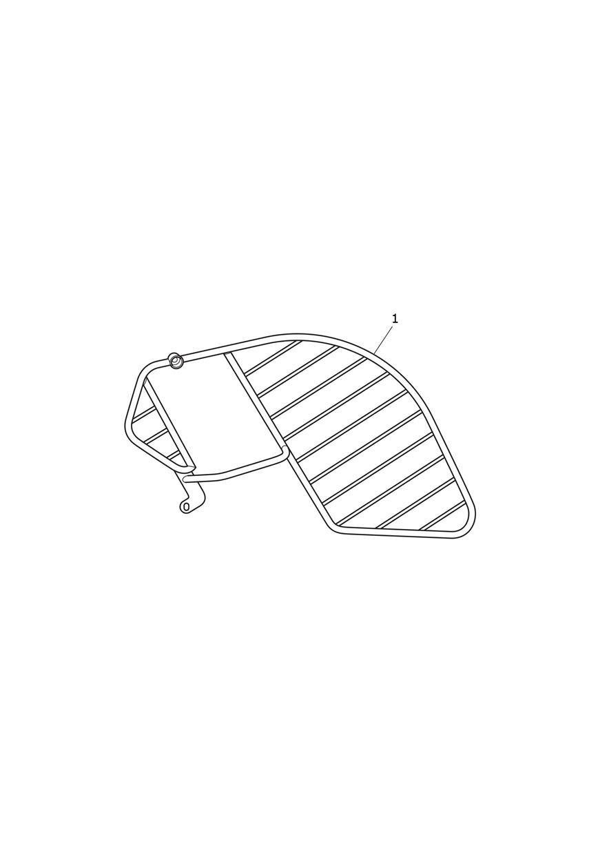 Saree Guard Assy - India Only exploded diagram