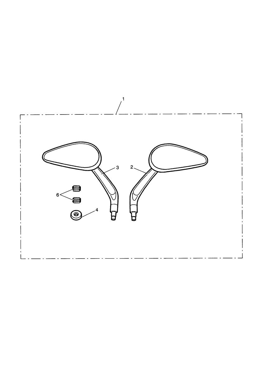 Oval Mirrors, Kit exploded diagram