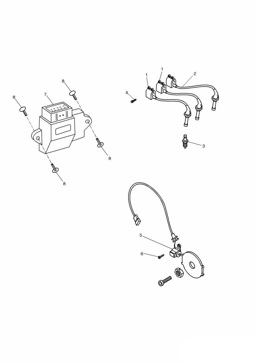 Ignition System exploded diagram