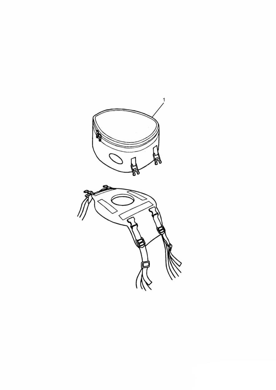 Tank Bag,Type A exploded diagram