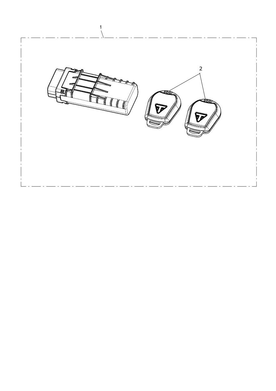 Tracker, Track+ exploded diagram