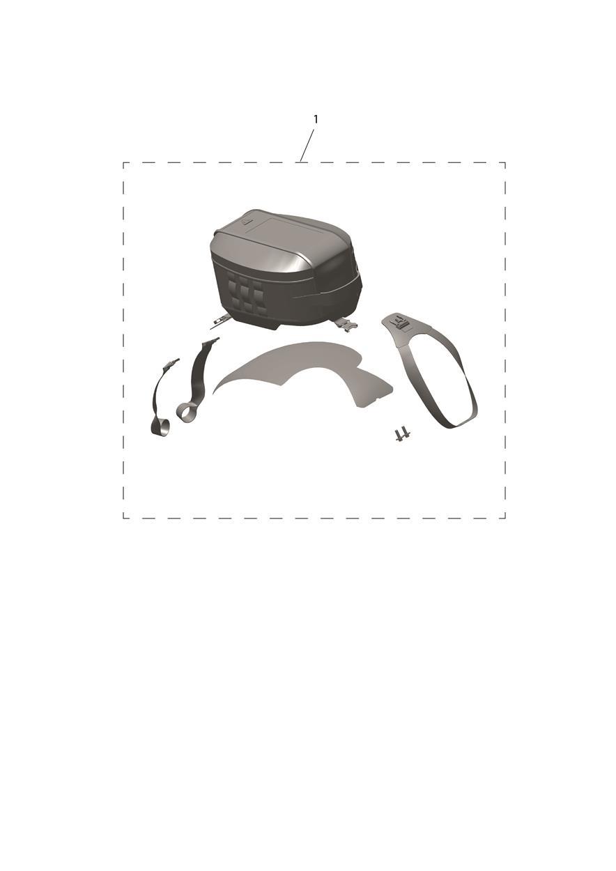 Tank Bag Kit exploded diagram