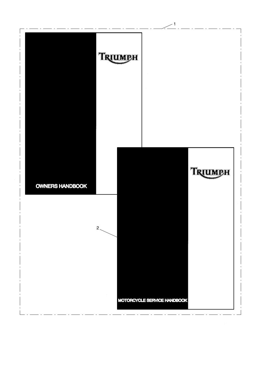 Owners Handbook (Except 611105) exploded diagram