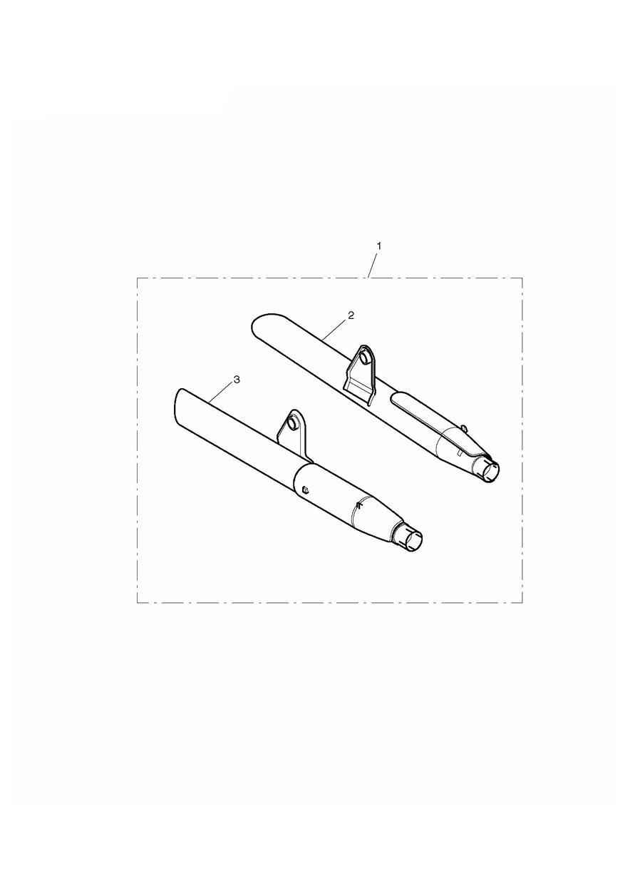 Silencer Kit, Long exploded diagram