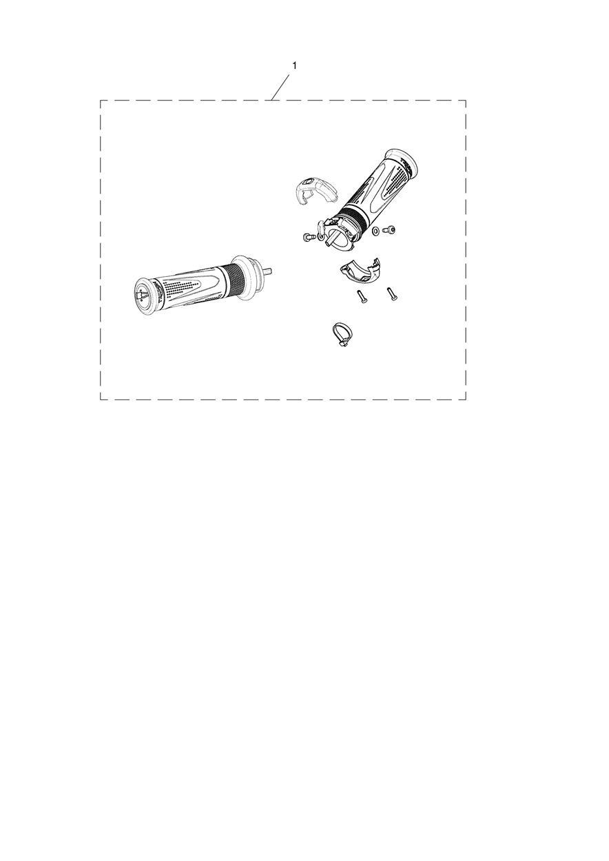 Heated Grip Kit exploded diagram