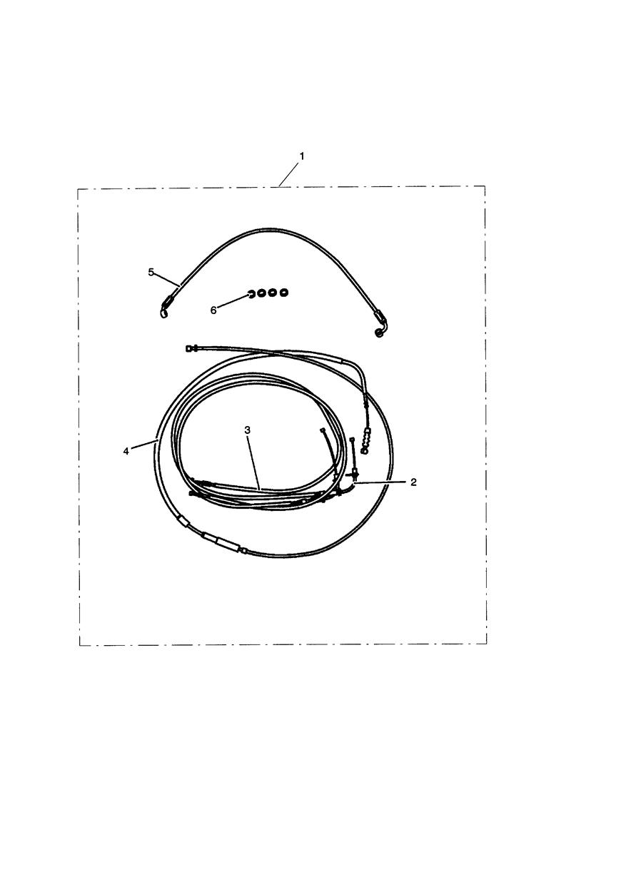 Extended Cable Kit, ABS exploded diagram
