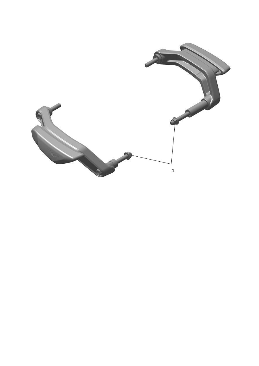 Frame Protector Kit exploded diagram