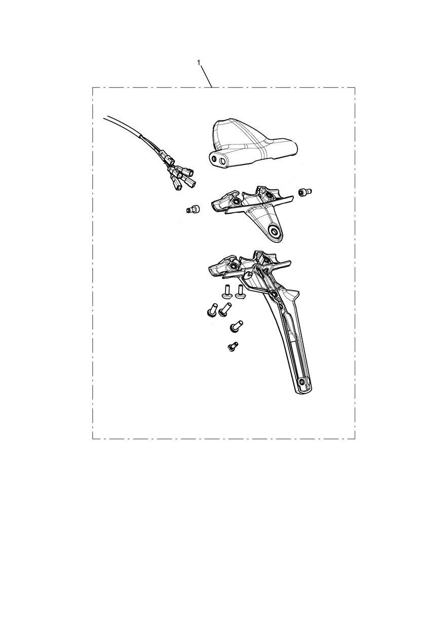 D40 Multifunction Lamp Installation Kit exploded diagram