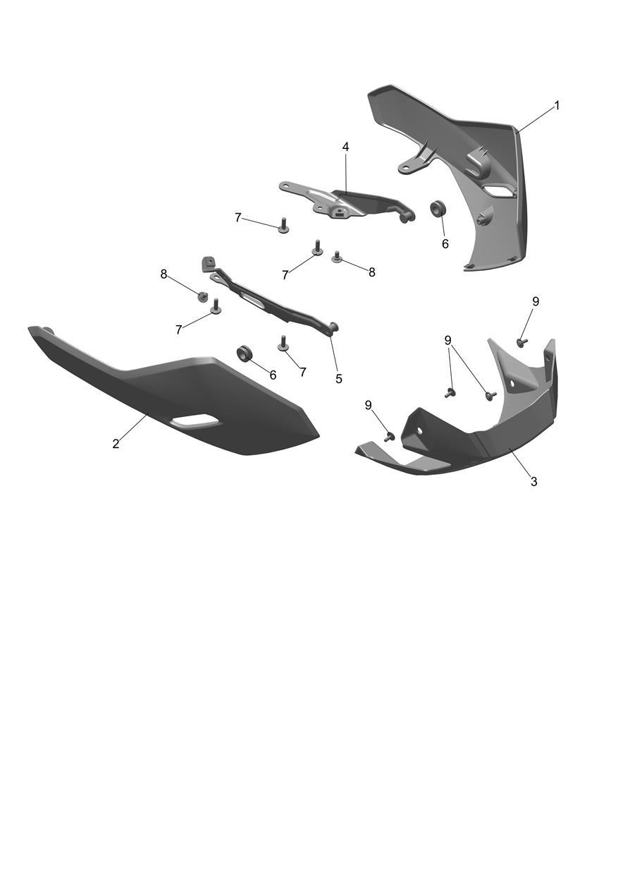 Bellypan exploded diagram