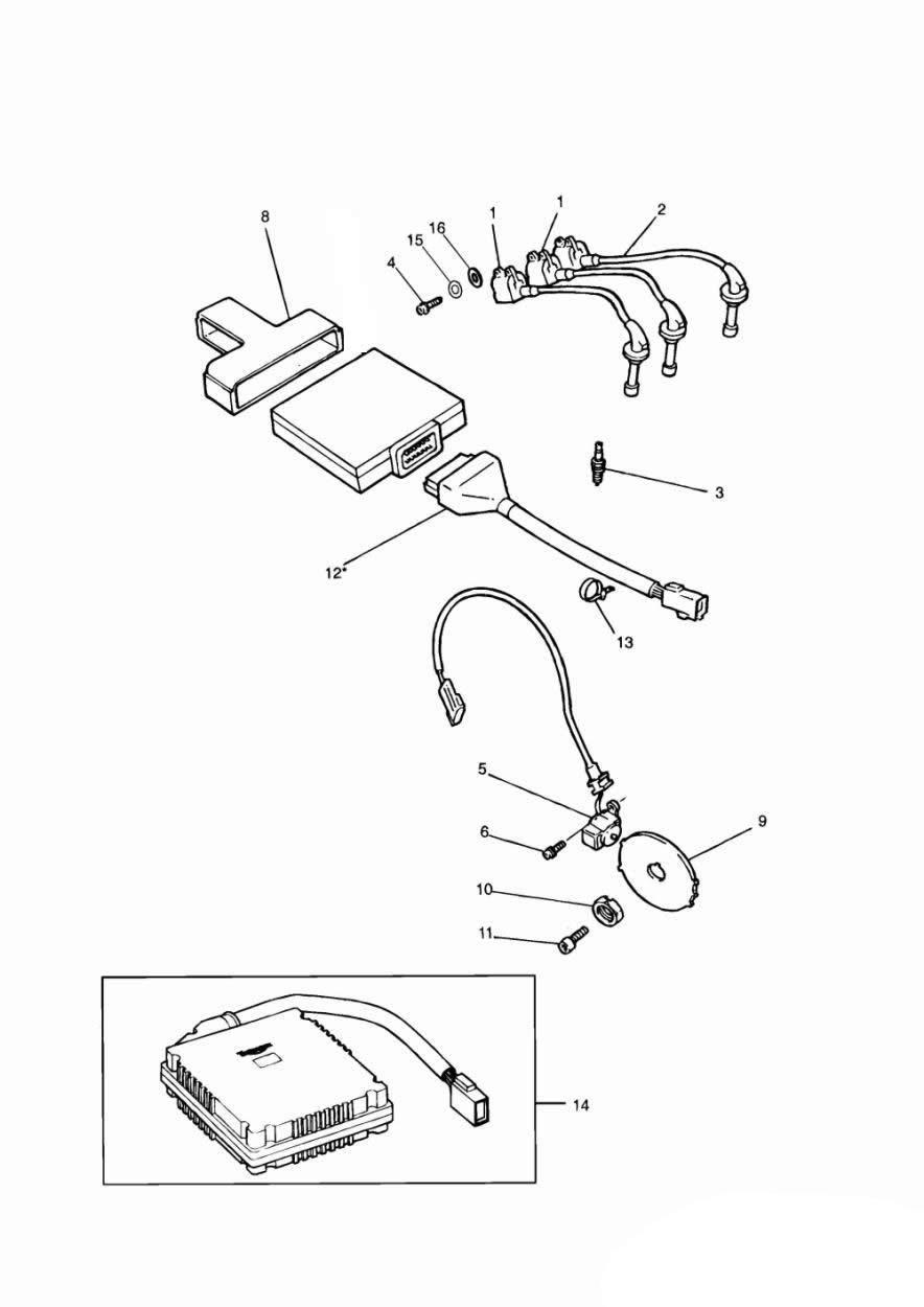 Ignition System exploded diagram