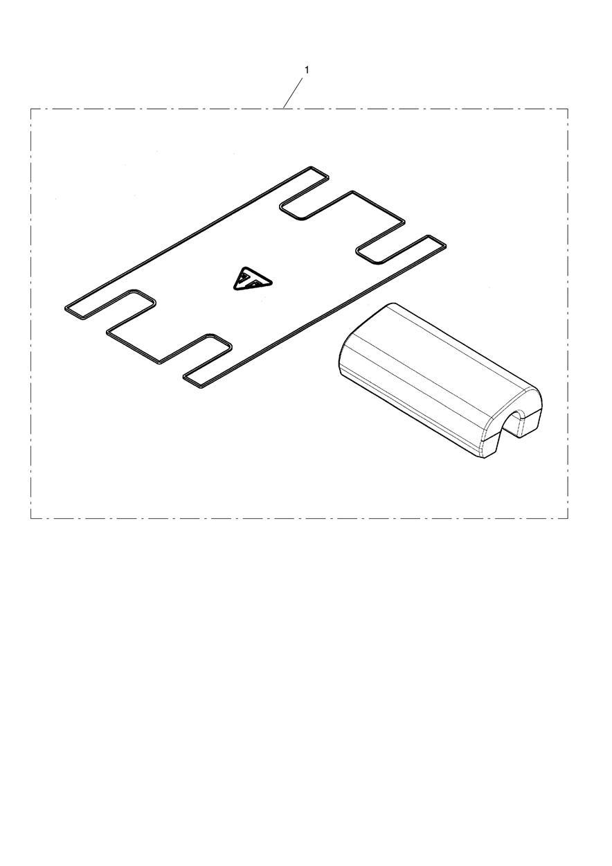 Pad, Handlebar, Kit exploded diagram