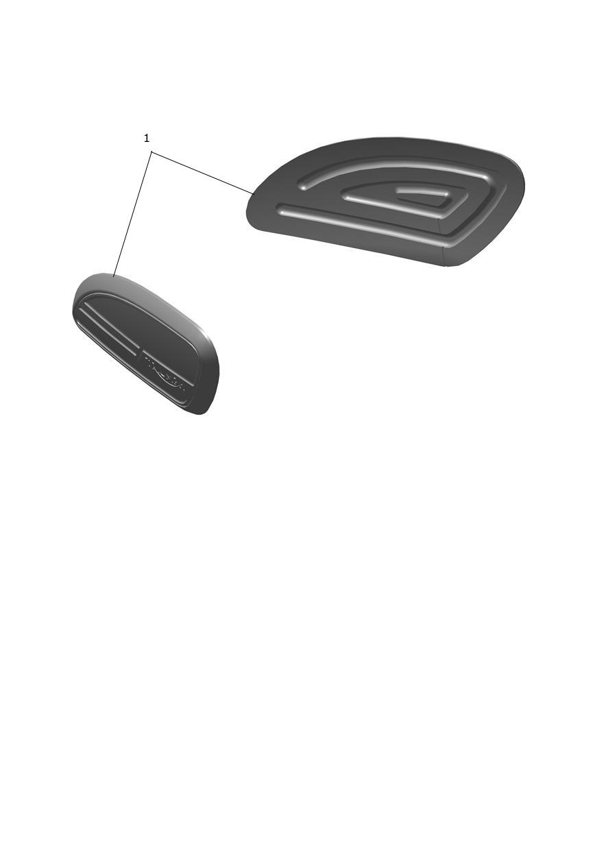 Knee Pad Kit exploded diagram