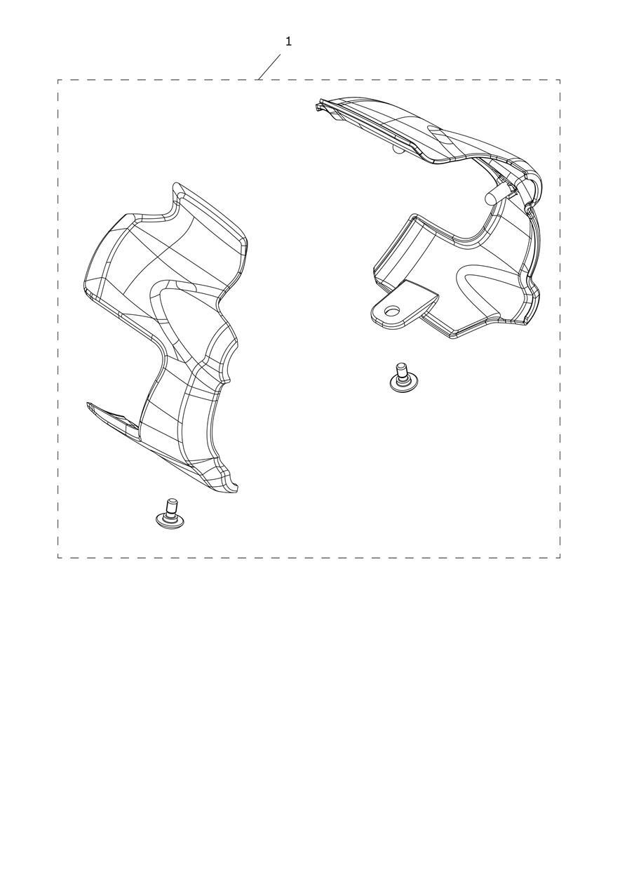 Intake Covers, Black, Kit exploded diagram