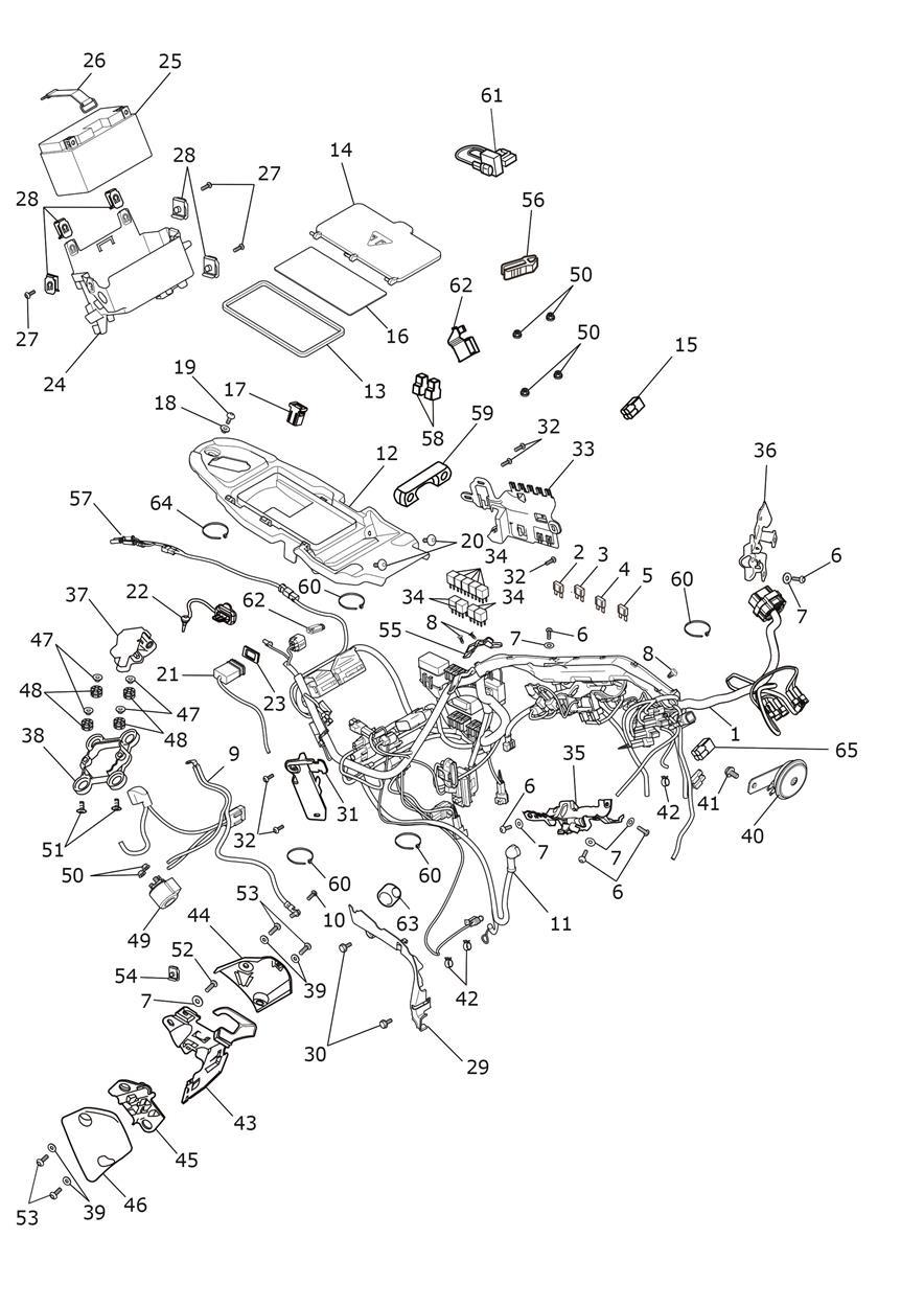 Electrical Equipment exploded diagram