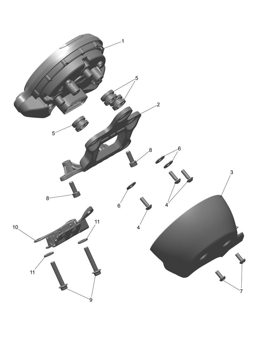 Instruments exploded diagram