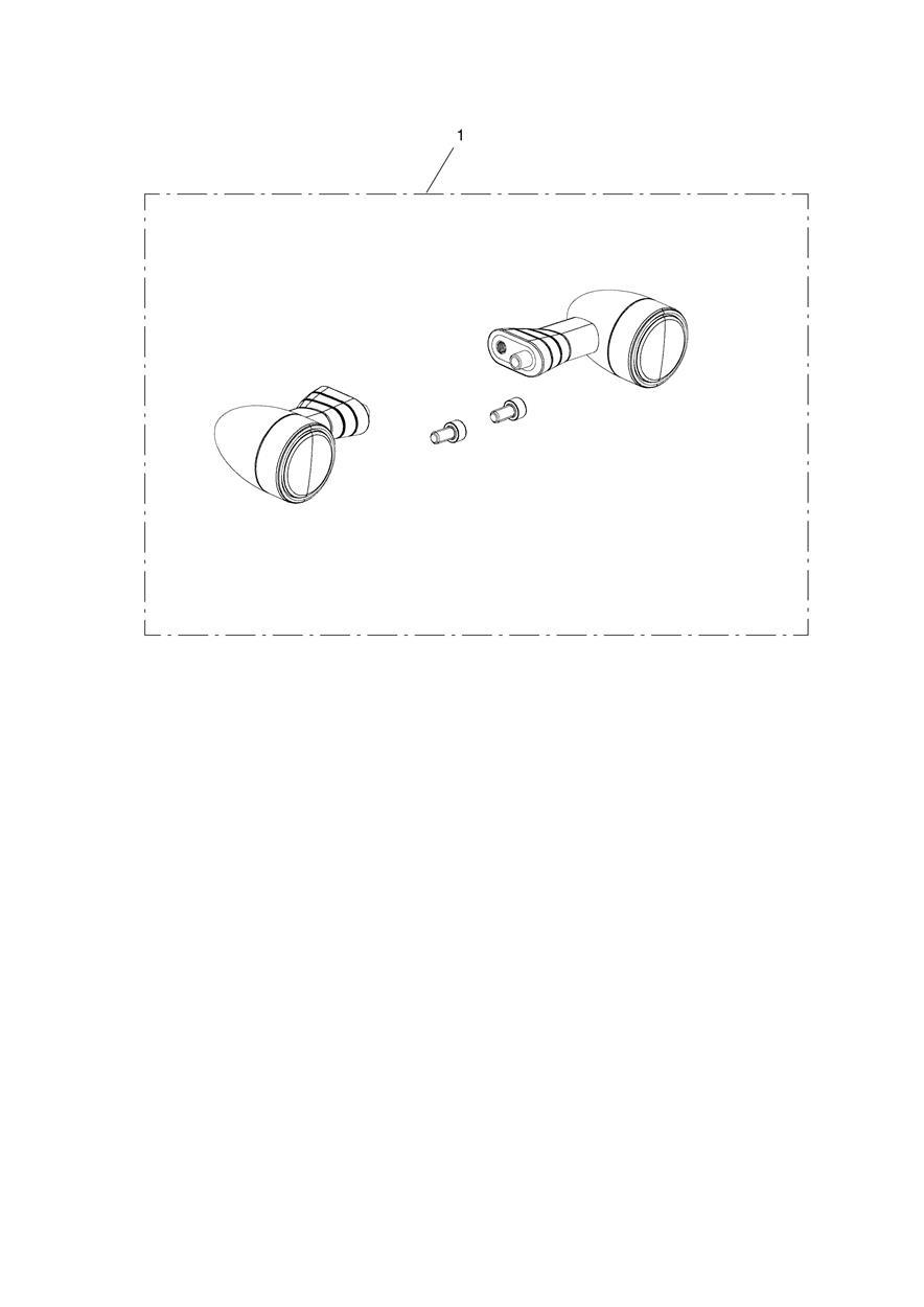 Multifunction Lamp Kit, Short, D40 exploded diagram