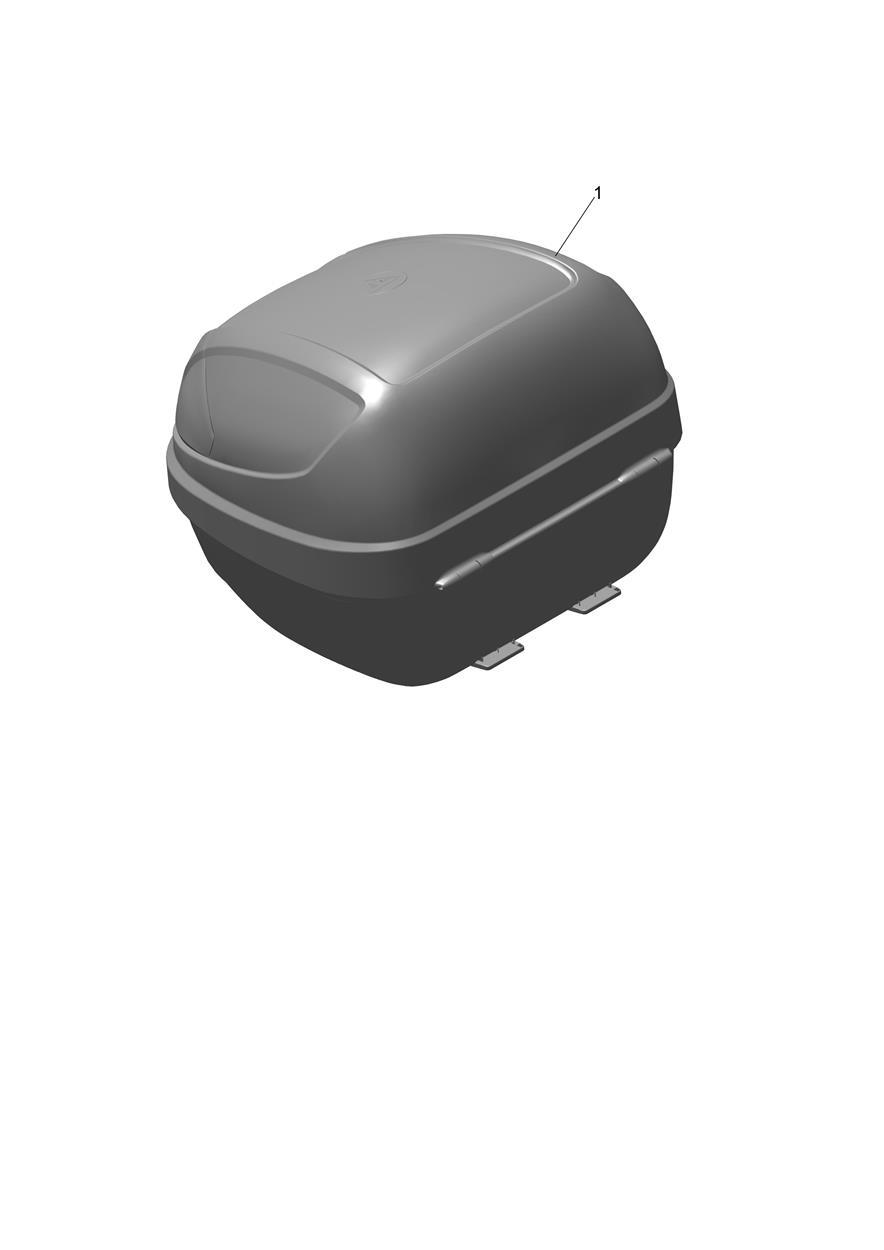 Top Box Kit exploded diagram