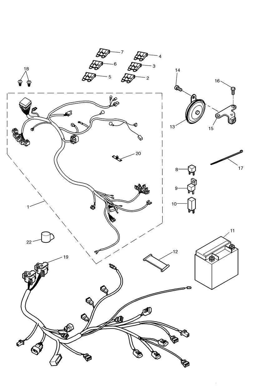 Electrical Equipment exploded diagram