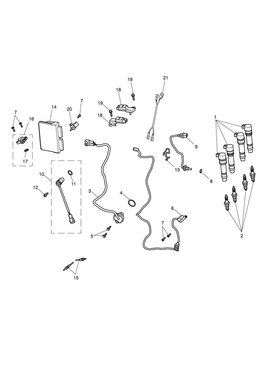 Ignition System exploded diagram