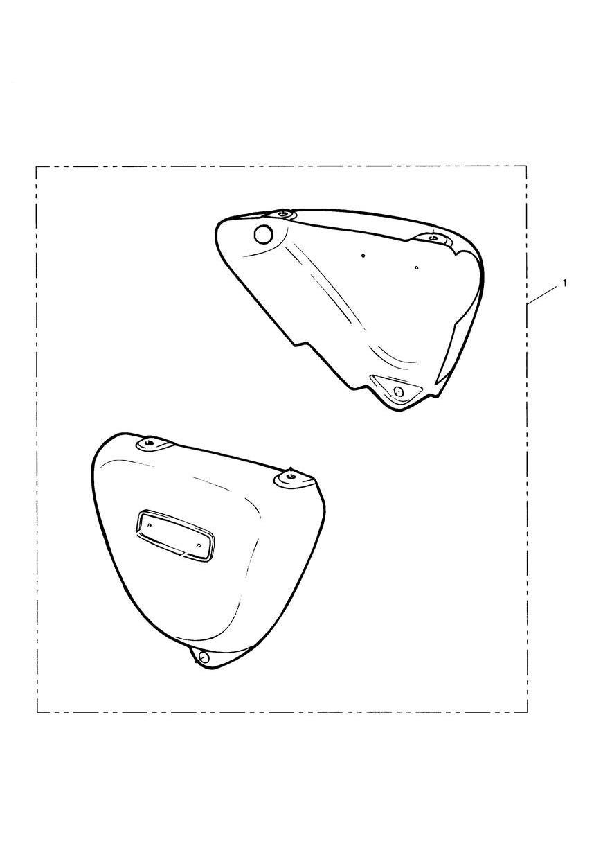 Side Panel Kit (Colour Co-ordinated) exploded diagram