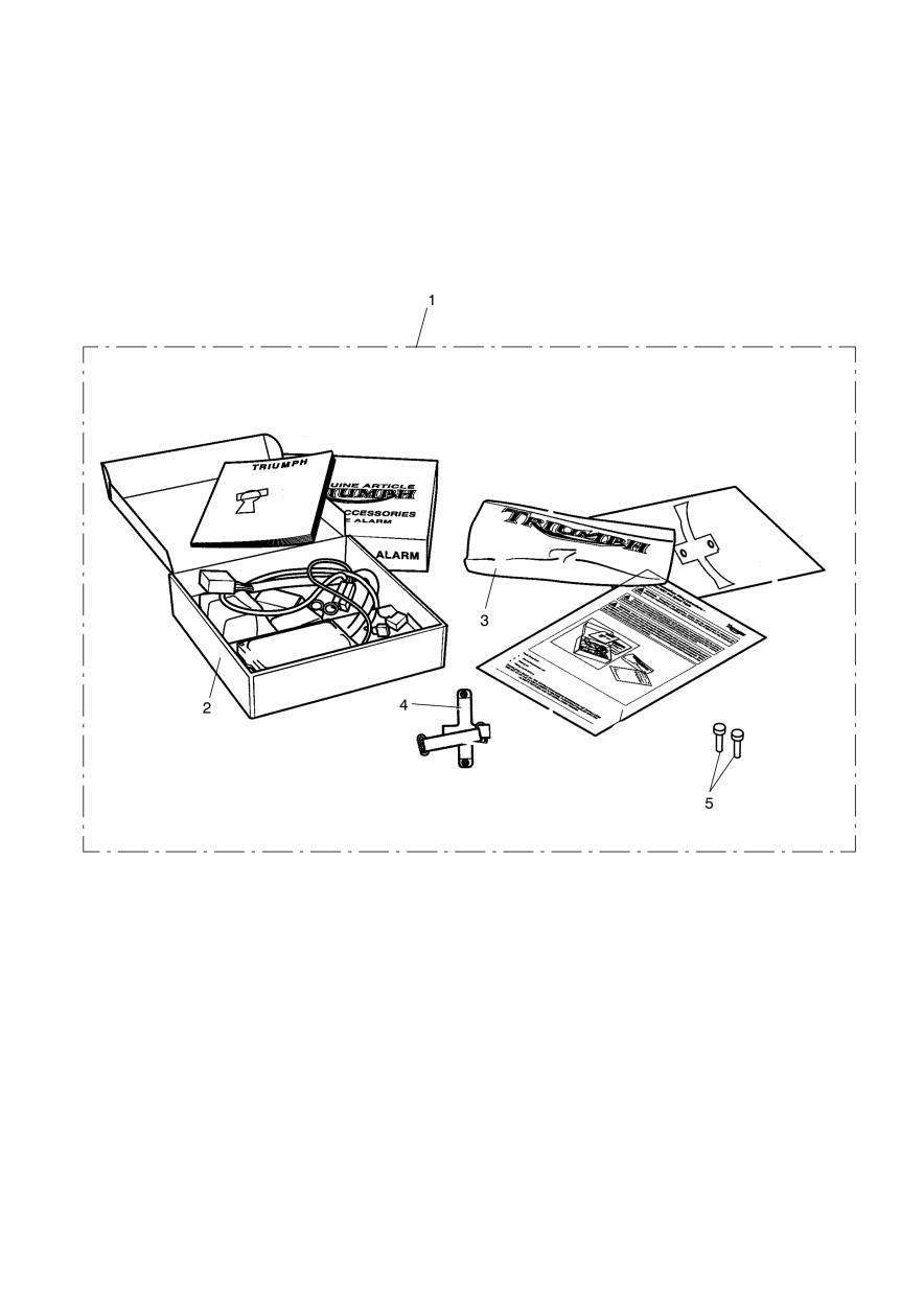 Alarm Kit, S4 exploded diagram