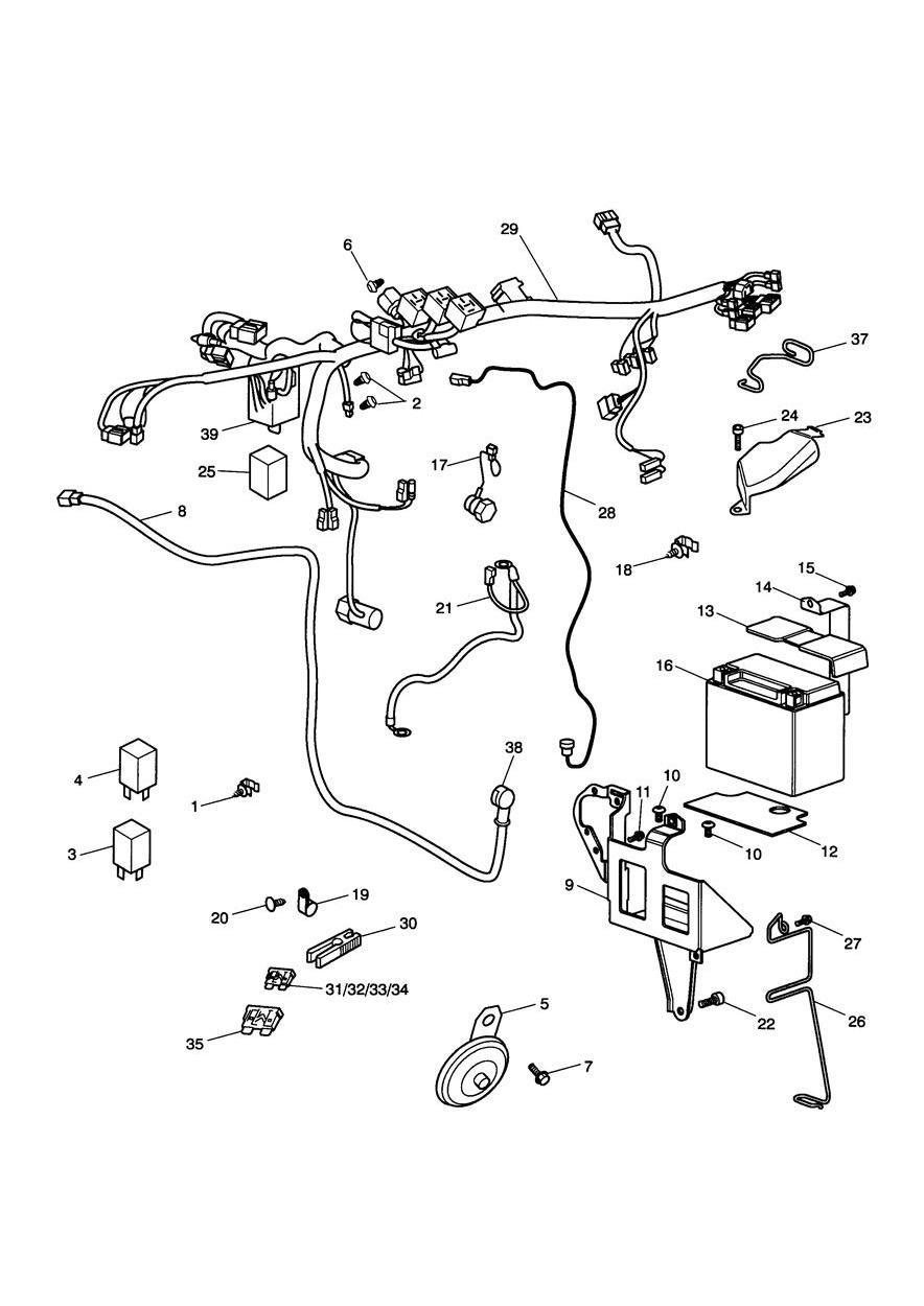 Electrical Equipment exploded diagram