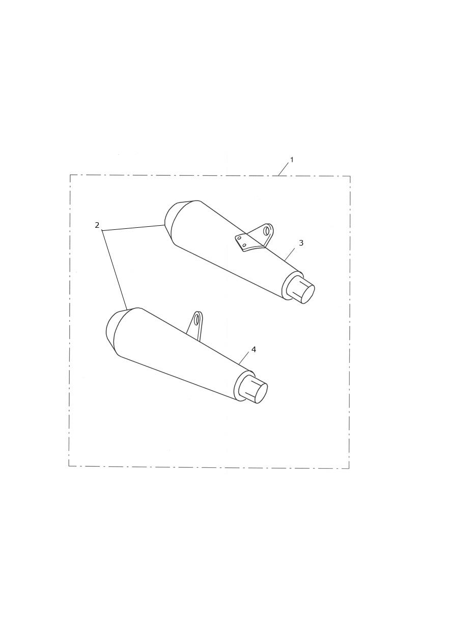 Chrome Silencer exploded diagram