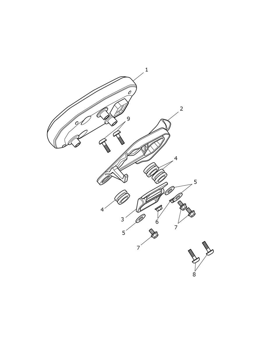 Instruments exploded diagram