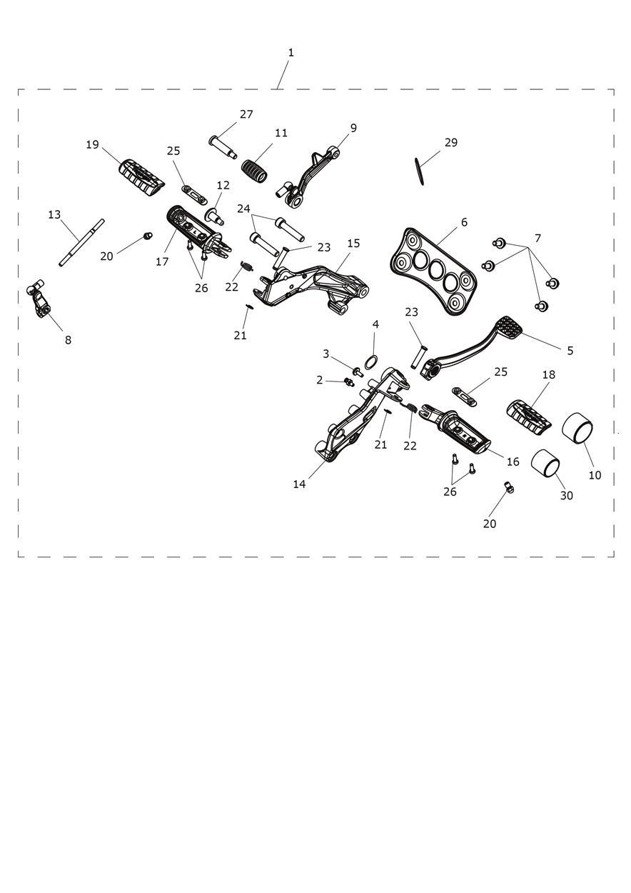Controls, Mid, Kit exploded diagram
