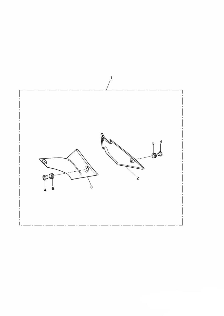 Side Panel Kit, Carbon exploded diagram
