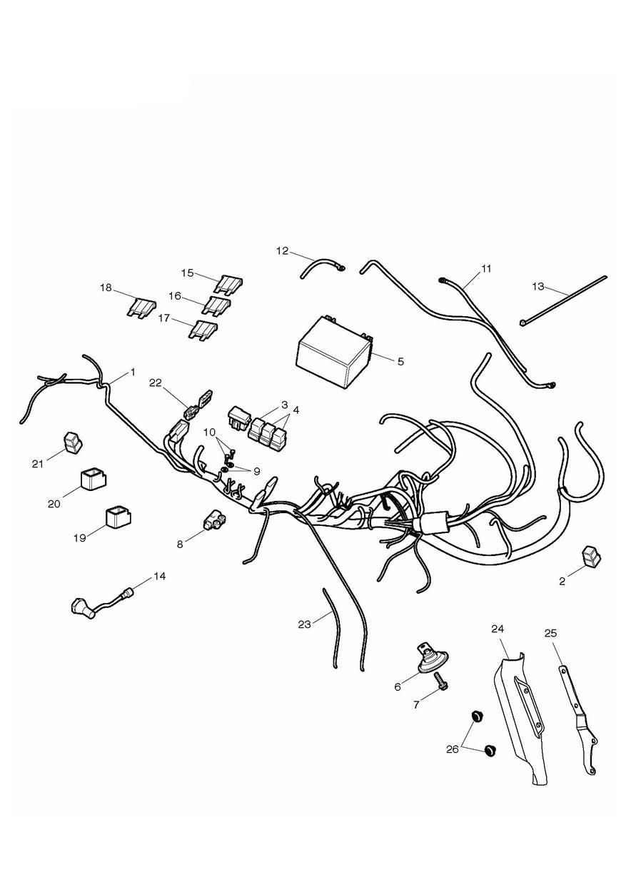 Electrical Equipment exploded diagram