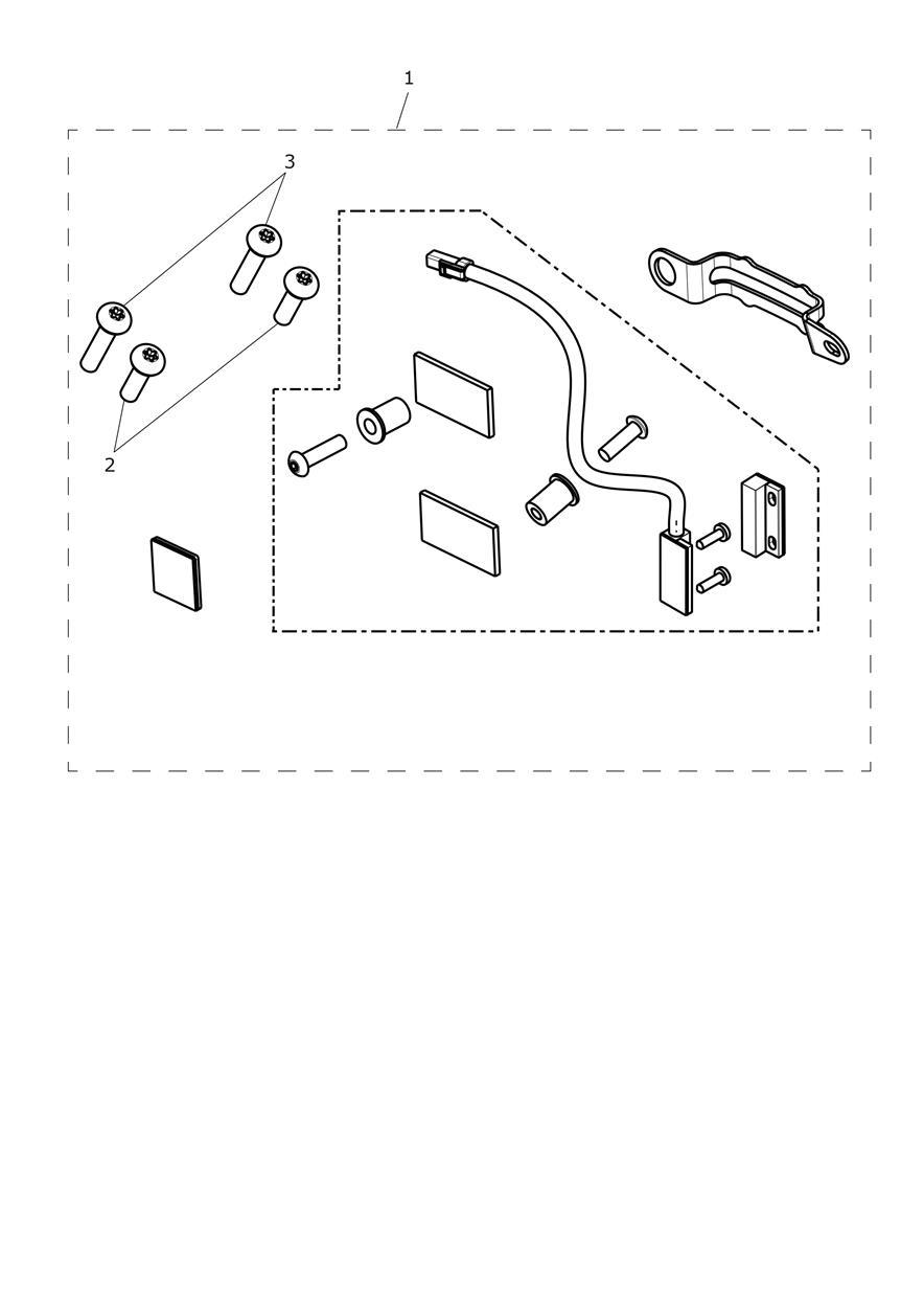 Alarm Fitting Kit exploded diagram